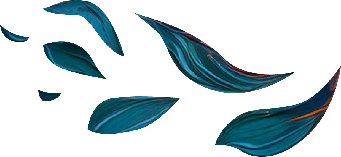 Illustration of leaves.