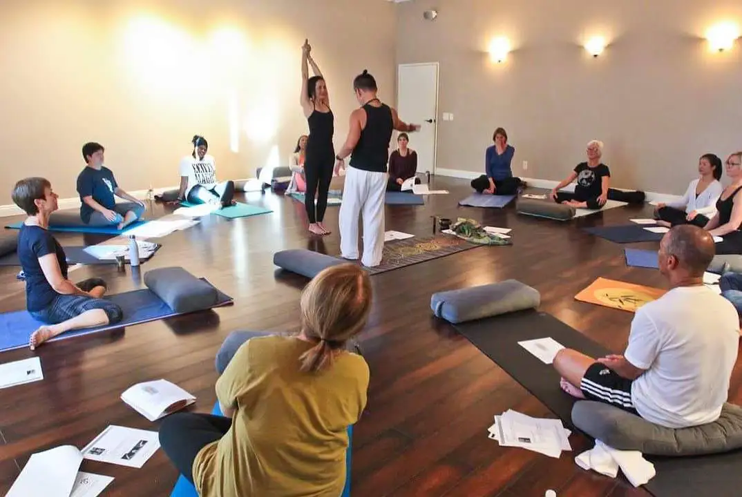 a class of yogis